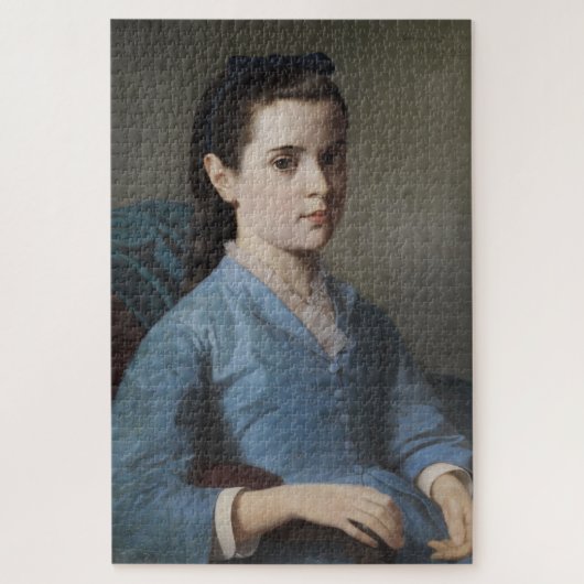 女の子のエレガントポートレート(by Leloir) ジグソーパズル (縦)