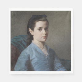 女の子のエレガントポートレート(by Leloir) スタンダードランチョンナプキン