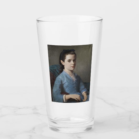 女の子のエレガントポートレート(by Leloir) タンブラーグラス (正面)