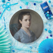 女の子のエレガントポートレート(by Leloir) ペーパープレート (パーティー)