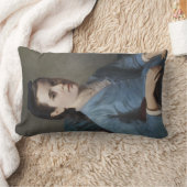 女の子のエレガントポートレート(by Leloir) ランバークッション (ブランケット)