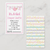 女の子のエンクロージャカードだ エンクロージャーカード (正面/裏面)