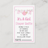 女の子のエンクロージャカードだ エンクロージャーカード (正面)