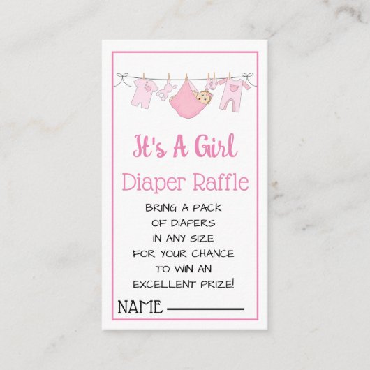 女の子のエンクロージャカードだ エンクロージャーカード (正面)