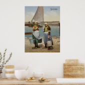 女の子のオランダ ポスター (キッチン)