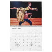 女の子のカレンダーである芸術 カレンダー (1月 2026)