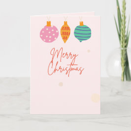女の子のクリスマスグリーティングカード、標準、5インチ×7インチ カード
