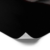 女の子のクールプリントバージョン2 ポスター (角)