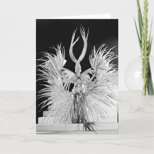 女の子のグリーティングカードを表示 – 衣装 – 1706632.jpg カード (正面)