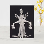 女の子のグリーティングカードを表示 – 衣装 – 1706633.jpg カード (黄色い花)