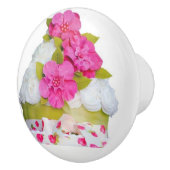 女の子のコップのケーキ セラミックノブ (右)