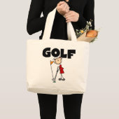 女の子のゴルフ ラージトートバッグ (正面(商品))