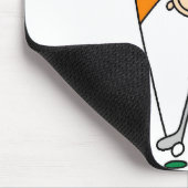 女の子のゴルフTシャツおよびギフト マウスパッド (コーナー)