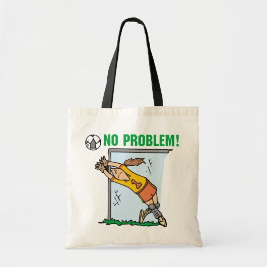 女の子のサッカーのゴールキーパーのTシャツおよびギフト トートバッグ (正面)