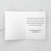 女の子のサッカー 誕生日カード おめでとう カード (内部)