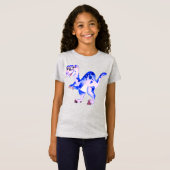 女の子のシンプルTシャツ Tシャツ (正面フル)