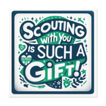 女の子のスカウトあなたのようなギフトフラットカート