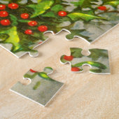 女の子のスキー ジグソーパズル (側面)