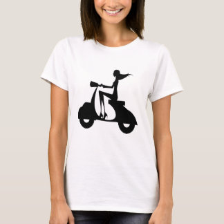 女の子のスクーター1 Tシャツ
