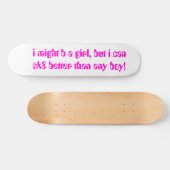 女の子のスケートボードだけ スケートボード (横)