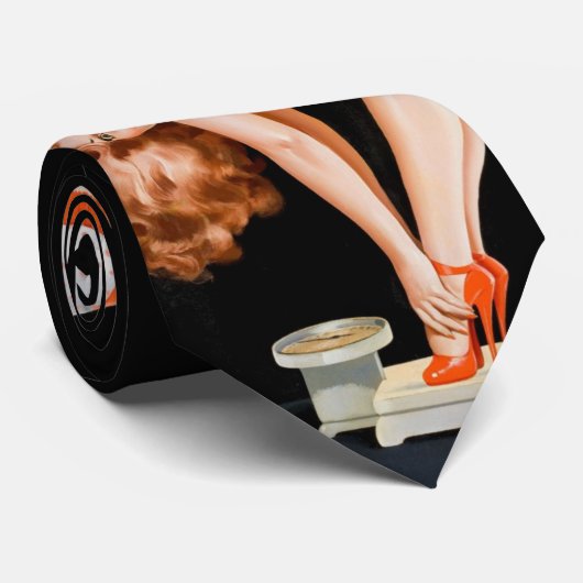 女の子のタイの上のPin ネクタイ (ロール)