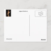 女の子のタトゥー ポストカード (裏面)