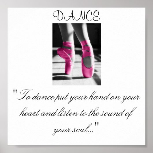 女の子のダンス、「踊るためにあなたの手を彼に… ポスター (正面)