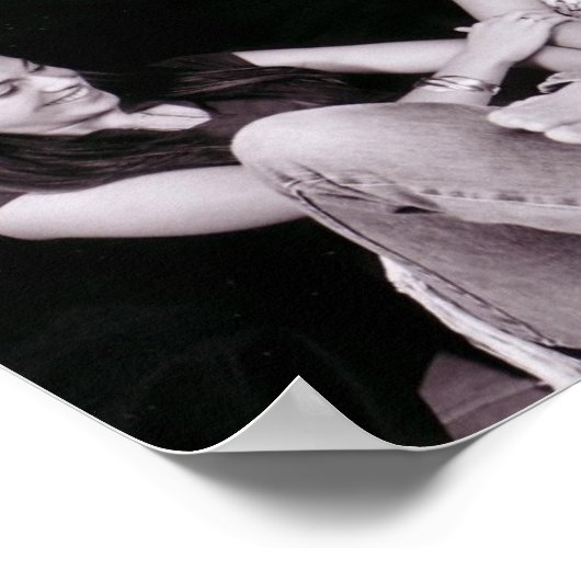 女の子のチクリング ポスター (角)