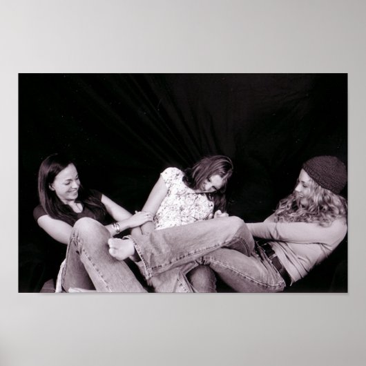 女の子のチクリング ポスター (正面)