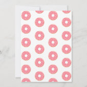 女の子のツー スウィート 2歳の誕生日招待状 招待状 (裏面)