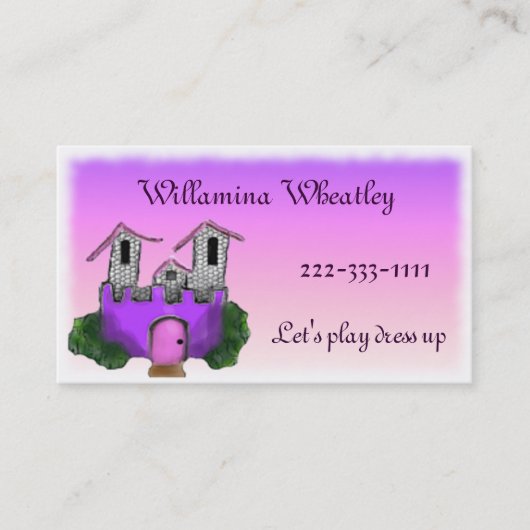 女の子のテレホンカードのテンプレート コーリングカード (正面)