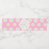 女の子のデイジー女の子ベビーストワーボトルラベル ペットボトルラベル (シングルラベル)