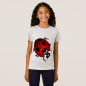 女の子のトンボTシャツ 子供用トンボシャツ Tシャツ (正面フル)