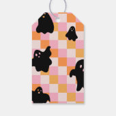 女の子のハロウィン感謝タグ ギフトタグ (裏面)