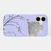女の子のハートフルラブ iPhone 16ケース (裏面横)