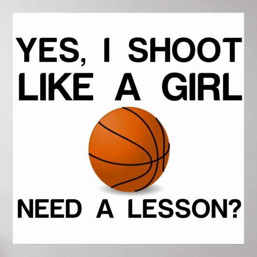 女の子のバスケットボールみたいな感じで撮る ポスター (正面)