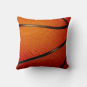 女の子のバスケットボールチームのためのギフトのアイディア、バスケットボール クッション (裏面)