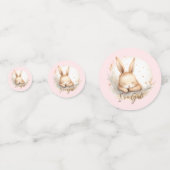 女の子のバニーを嗅ぎ回る コンフェッティ (正面)