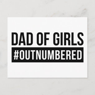 女の子のパパ#Outnumbered ポストカード