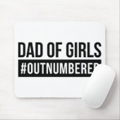 女の子のパパ#Outnumbered マウスパッド (マウス)