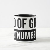 女の子のパパ#Outnumbered マグカップ (中央)