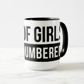 女の子のパパ#Outnumbered マグカップ (正面右)