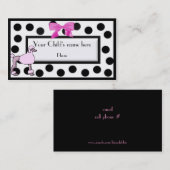 女の子のパリの最新のファッションのテレホンカード コーリングカード (正面/裏面)