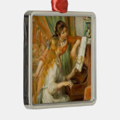 「女の子のピアノ」, 1892 メタルオーナメント (右)