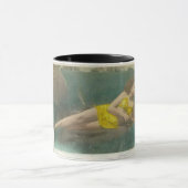 女の子のピンアップ マグカップ (中央)