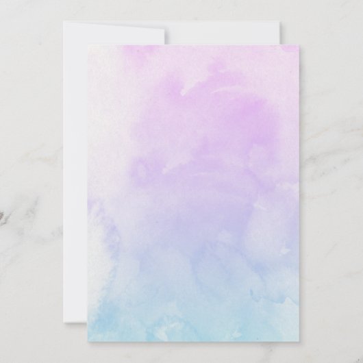 女の子のフリップタンブルのジャンプ遊と体操の誕生日 招待状 (裏面)