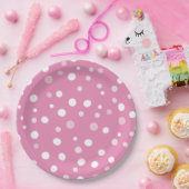 女の子のベビーそれが寒い外の9"紙プレート ペーパープレート (パーティー)