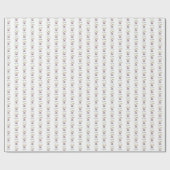 女の子のベビーギフトラップ、赤ちゃんシャワーギフトラップ ラッピングペーパー (フラット)