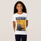 女の子のベビードール(合う) Tシャツ (正面フル)