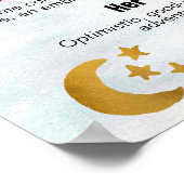 女の子のベビー名の意味フォトラブモダント・トゥ・ムーン ポスター (角)